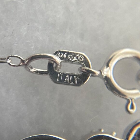 Sterling Silver 925 Black White Owl Single Diamond Pendant Necklace 18" Chain - Picture 11 of 16